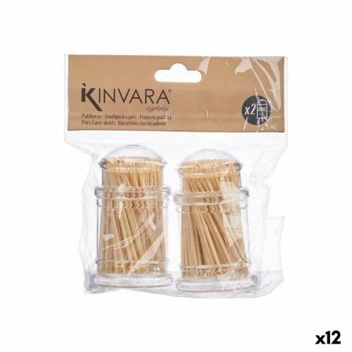 Tandstikholder sæt - Kinvara, gennemsigtig, 2 dele