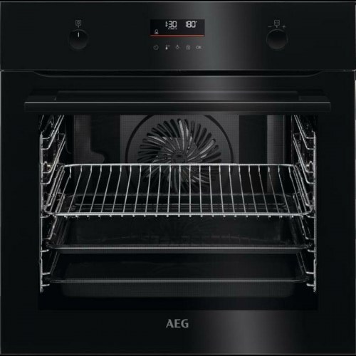 AEG BPK535060B pyrolyse indbygningsovn 71 l - sort