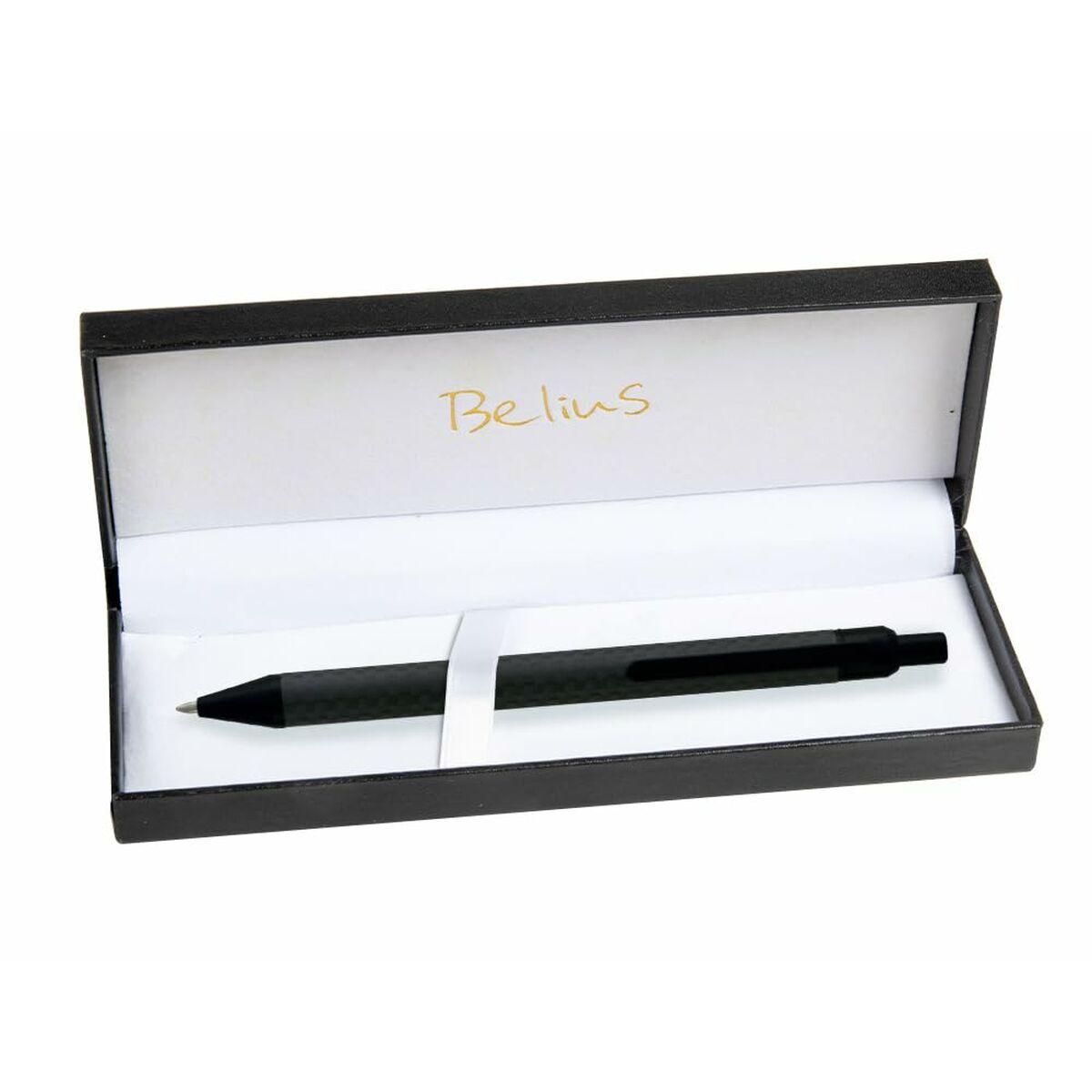 Pen med flydende blæk Belius BB222 Blå 1 mm