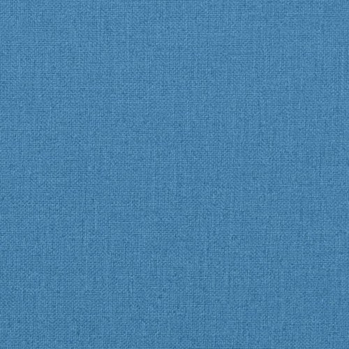 Stolehynder med lav ryg 2 stk - 100×50×7 cm, meleret blå