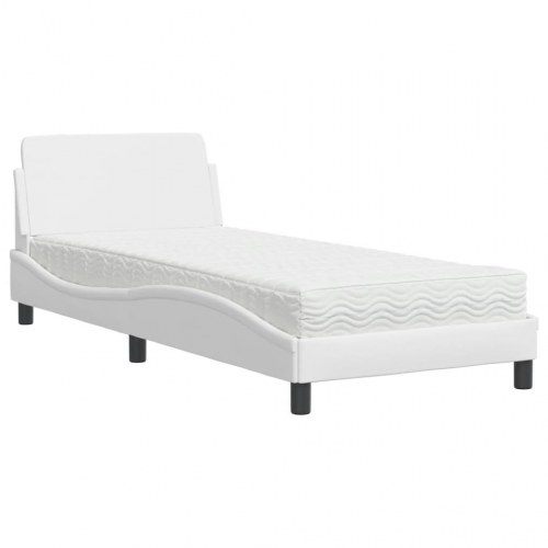 Seng med madras Dover 90 x 190 cm - hvid