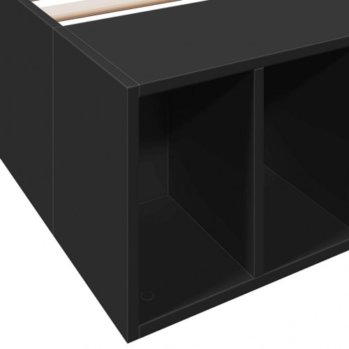 Sengeramme med opbevaring 90 x 190 cm - sort