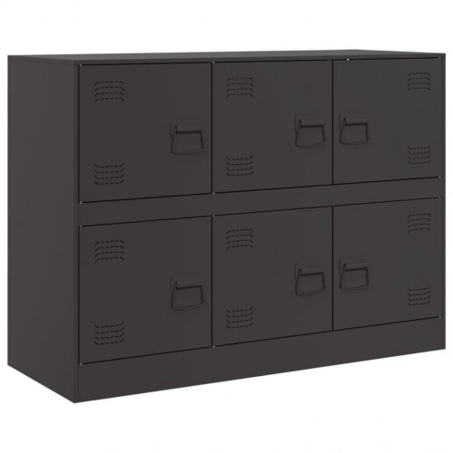 Skænk 99x39x73 cm stål sort