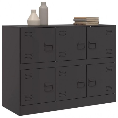 Skænk 99x39x73 cm stål sort