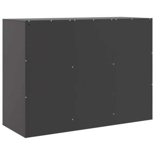 Skænk 99x39x73 cm stål sort