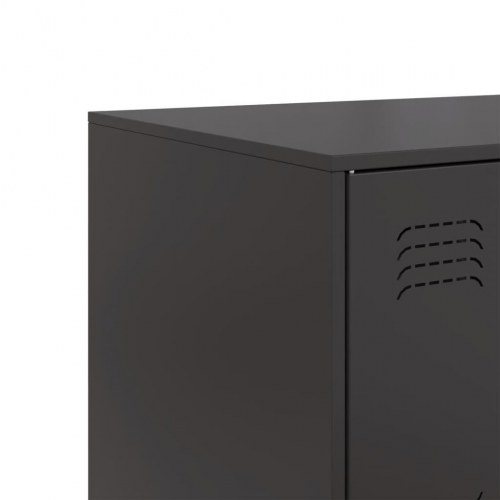 Skænk 99x39x73 cm stål sort