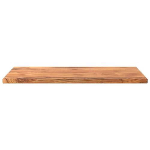 Bordplade 80x60x2,5 cm rektangulær massivt akacietræ