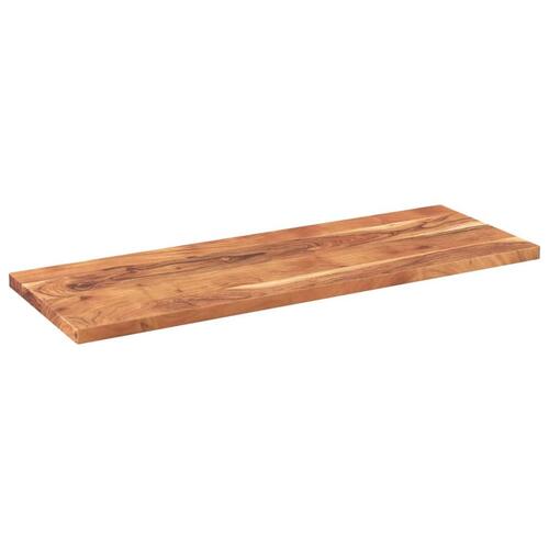 Bordplade 140x50x3,8 cm rektangulær massivt akacietræ