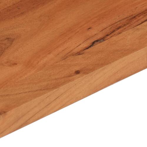 Bordplade 140x50x3,8 cm rektangulær massivt akacietræ