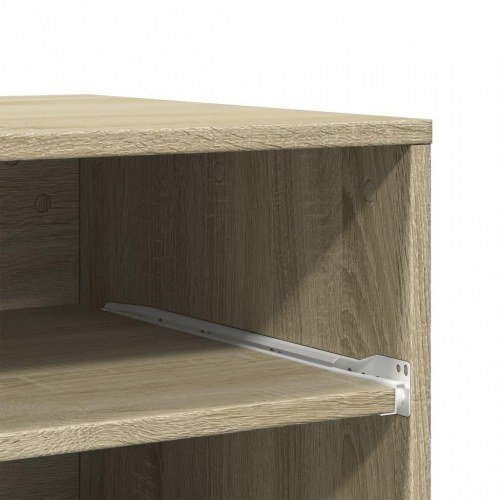Printerstativ med hjul 60 x 48 x 74 cm - sonoma-eg