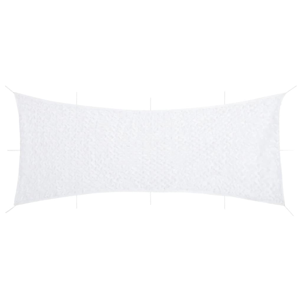 Camouflagenet 844 x 429 cm med opbevaringspose - hvid
