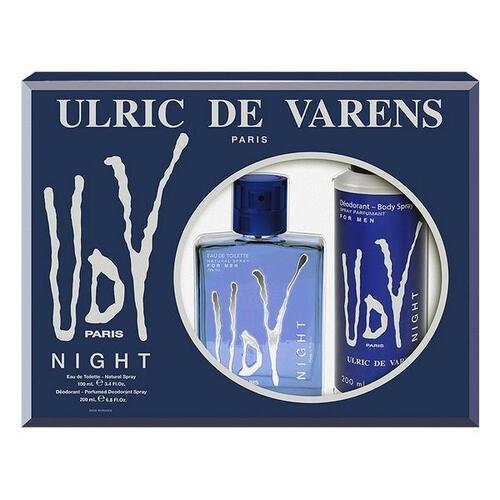 Parfume sæt til mænd UDV Night Ulric De Varens EDT (2 stk)