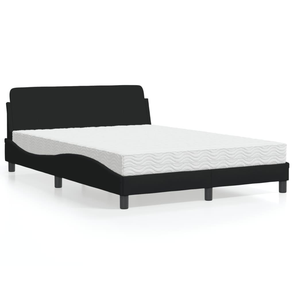 Seng Med Madras 140x190 Cm Stof Sort