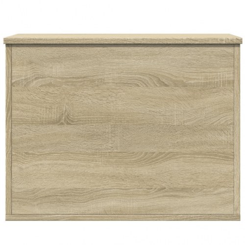 Opbevaringskiste 60×42×46 cm i konstrueret træ - sonoma-eg