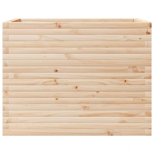 Plantekasse i massivt fyrretræ 90 x 60 x 68,5 cm