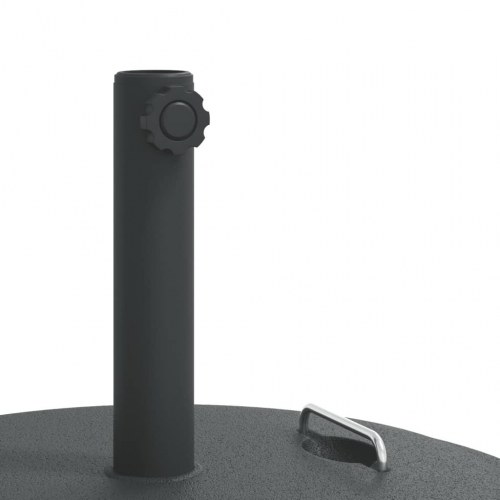 Parasolfod med håndtag til Ø38/48 mm stænger 25 kg rund