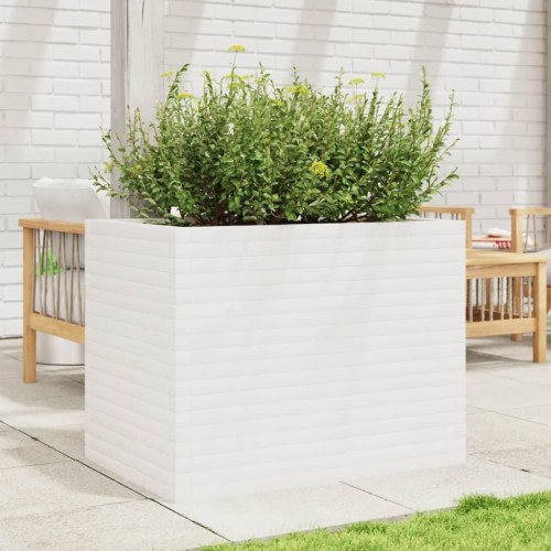 Plantekasse 90 x 60 x 68,5 cm - hvid