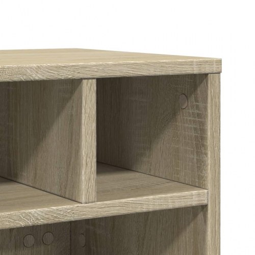 Printerstativ med hjul 41 x 32 x 34,5 cm - sonoma-eg