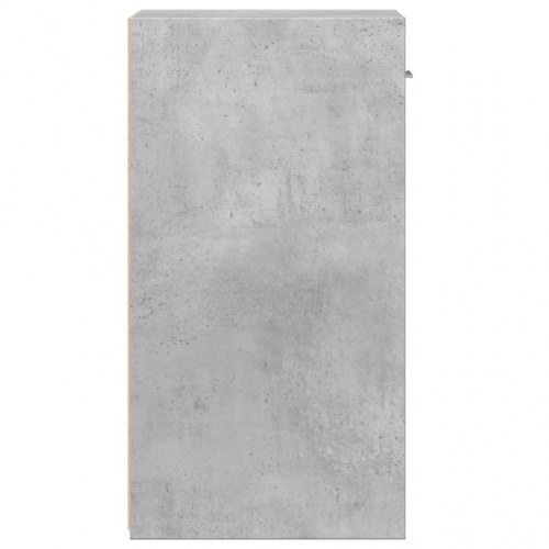 Sengeborde 2 stk. 35 x 34 x 65 cm - betongrå