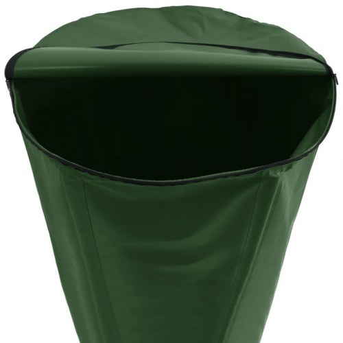 Sammenfoldelig vandtank med hane 100 l - grøn PVC