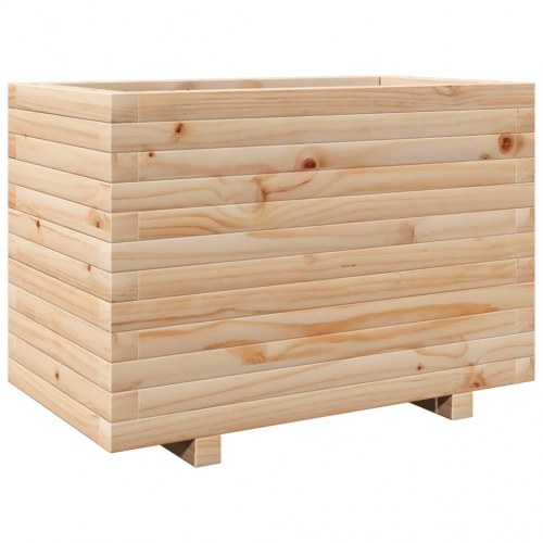 Plantekasse 70x40x49,5 cm massivt fyrretræ