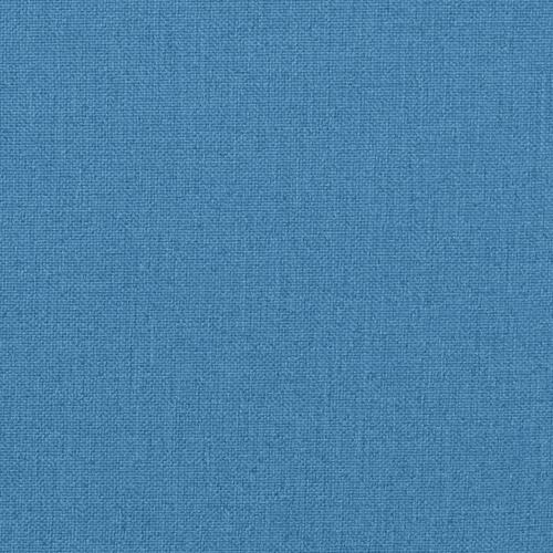 Hynde til liggestol 200x60x4 cm stof meleret blå