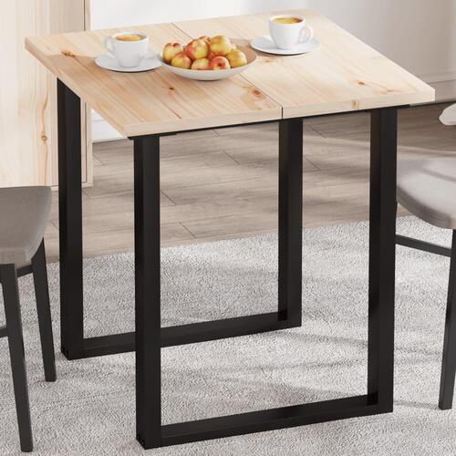 Bordplader 2 stk. 70x35x2,5 cm rektangulær massivt fyrretræ
