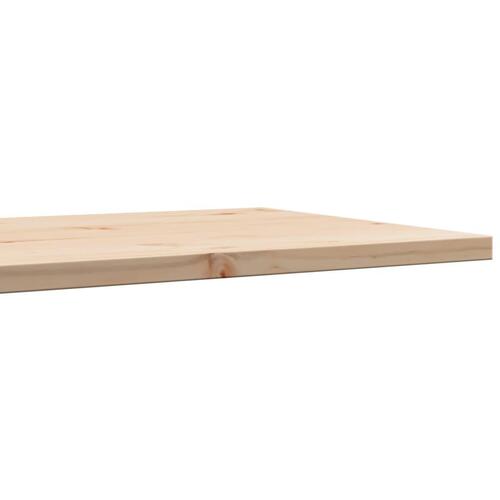 Bordplader 2 stk. 70x35x2,5 cm rektangulær massivt fyrretræ