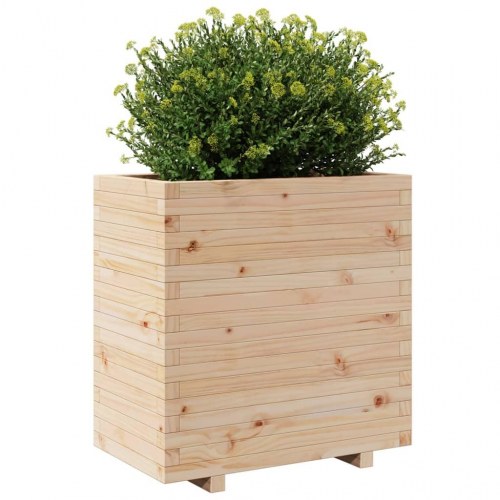 Plantekasse 70x40x72,5 cm massivt fyrretræ