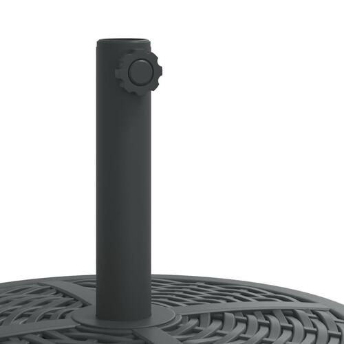 Parasolfod Ø38/48 mm stænger 12 kg rund