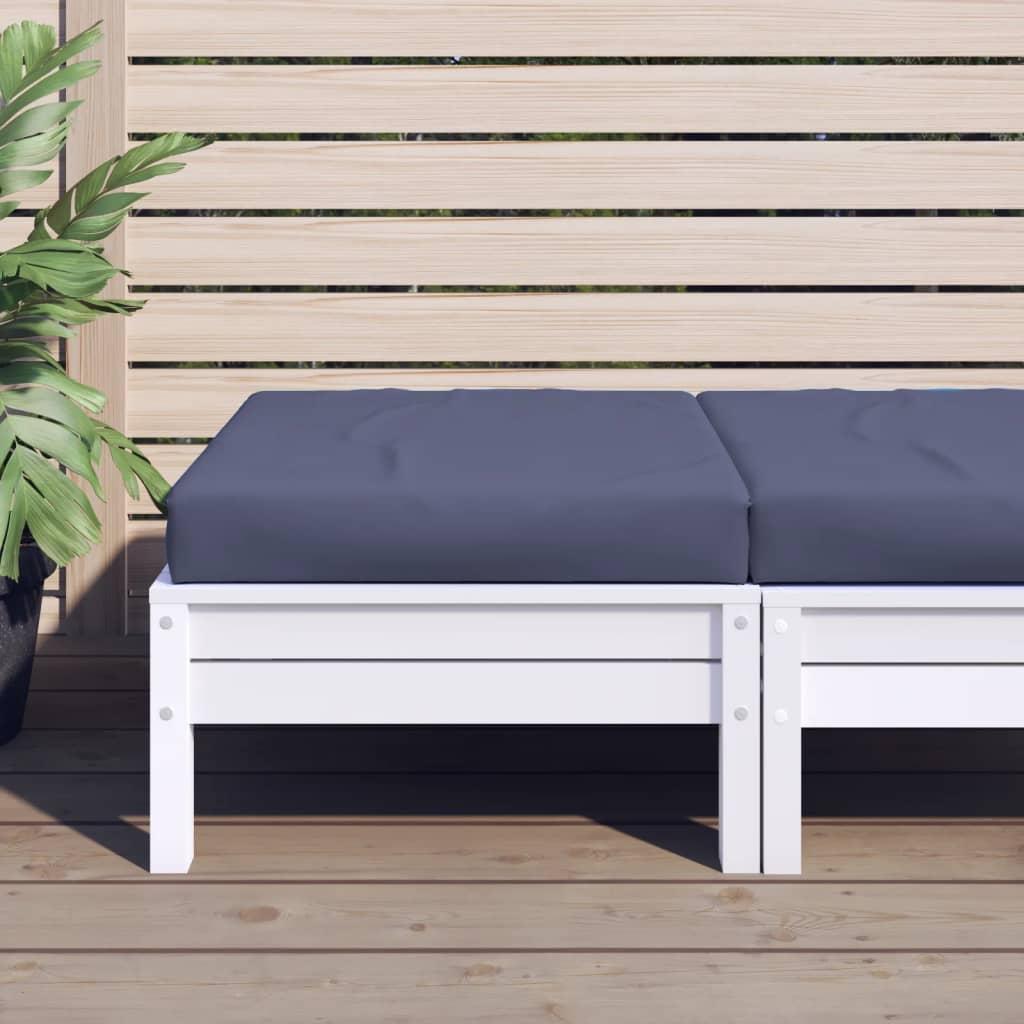 Pallehynde 60x60x9,5 cm oxfordstof marineblå