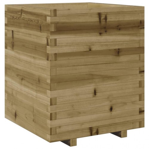Plantekasse 60x60x72,5 cm imprægneret fyrretræ