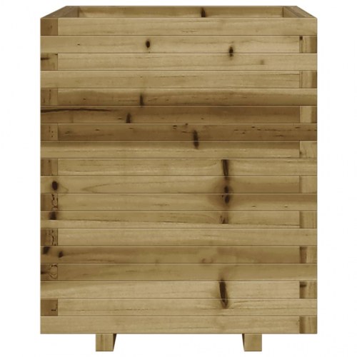 Plantekasse 60x60x72,5 cm imprægneret fyrretræ