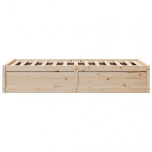 Sengeramme 75 x 190 cm i massivt fyrretræ