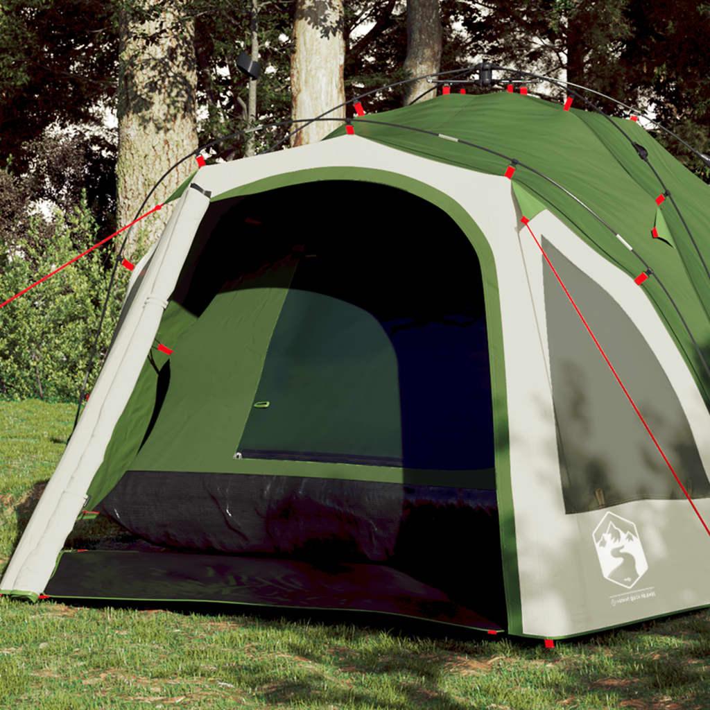 Personers Campingtelt Kuppel Quick Release Grøn