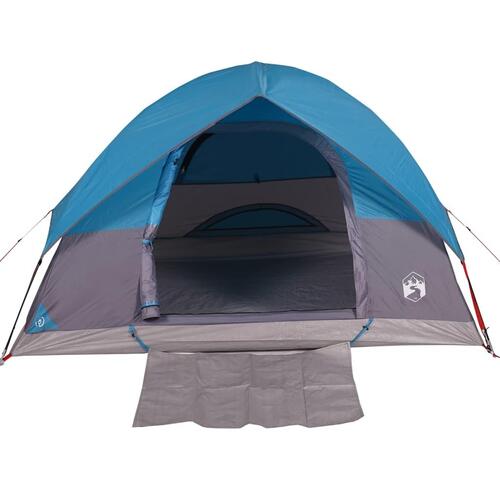3-personers campingtelt vandafvisende blå
