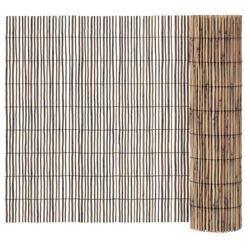 Havehegn 400x100 cm siv