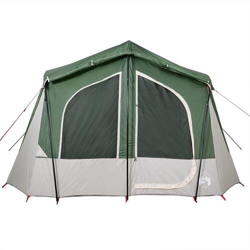 5-personers campingtelt vandafvisende grøn