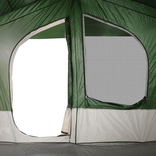 5-personers campingtelt vandafvisende grøn