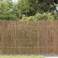 Havehegn 500x90 cm siv