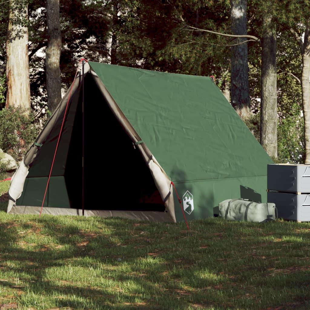 Personers Campingtelt Stel Vandafvisende Grøn
