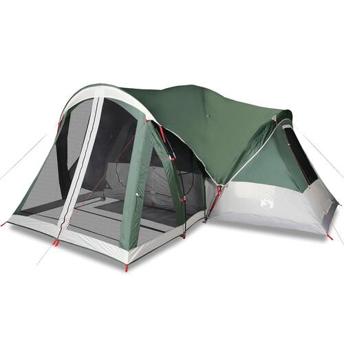 8-personers campingtelt vandafvisende grøn