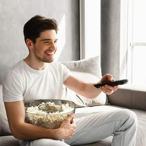 Popcornsmaskine Fun&Taste Easy 80 gr 1200W