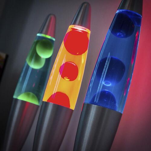 Lava Lampe Magla Blå