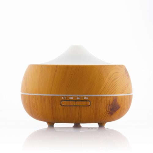 Aroma diffuser med flerfarvet LED Wooden-Effect InnovaGoods