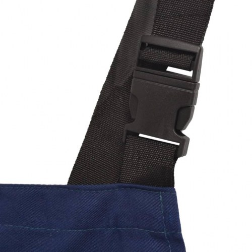 Bib overalls til mænd str. M blå