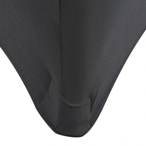 Stræk bordbetræk 2 stk. 120 x 60,5 x 74 cm antracitgrå