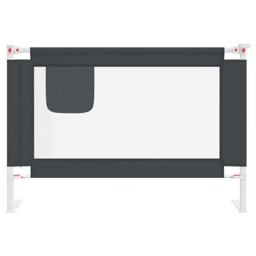 Sengehest 100x25 cm stof mørkegrå