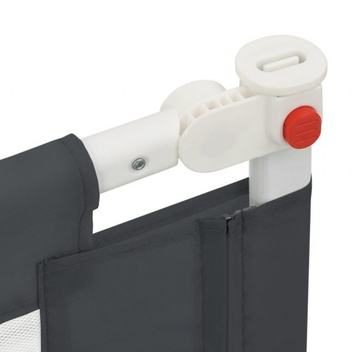 Sengehest 100x25 cm stof mørkegrå