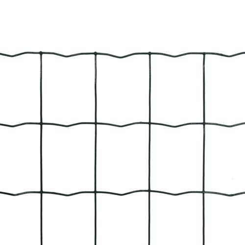 Eurohegn 10 x 1 m stål grøn